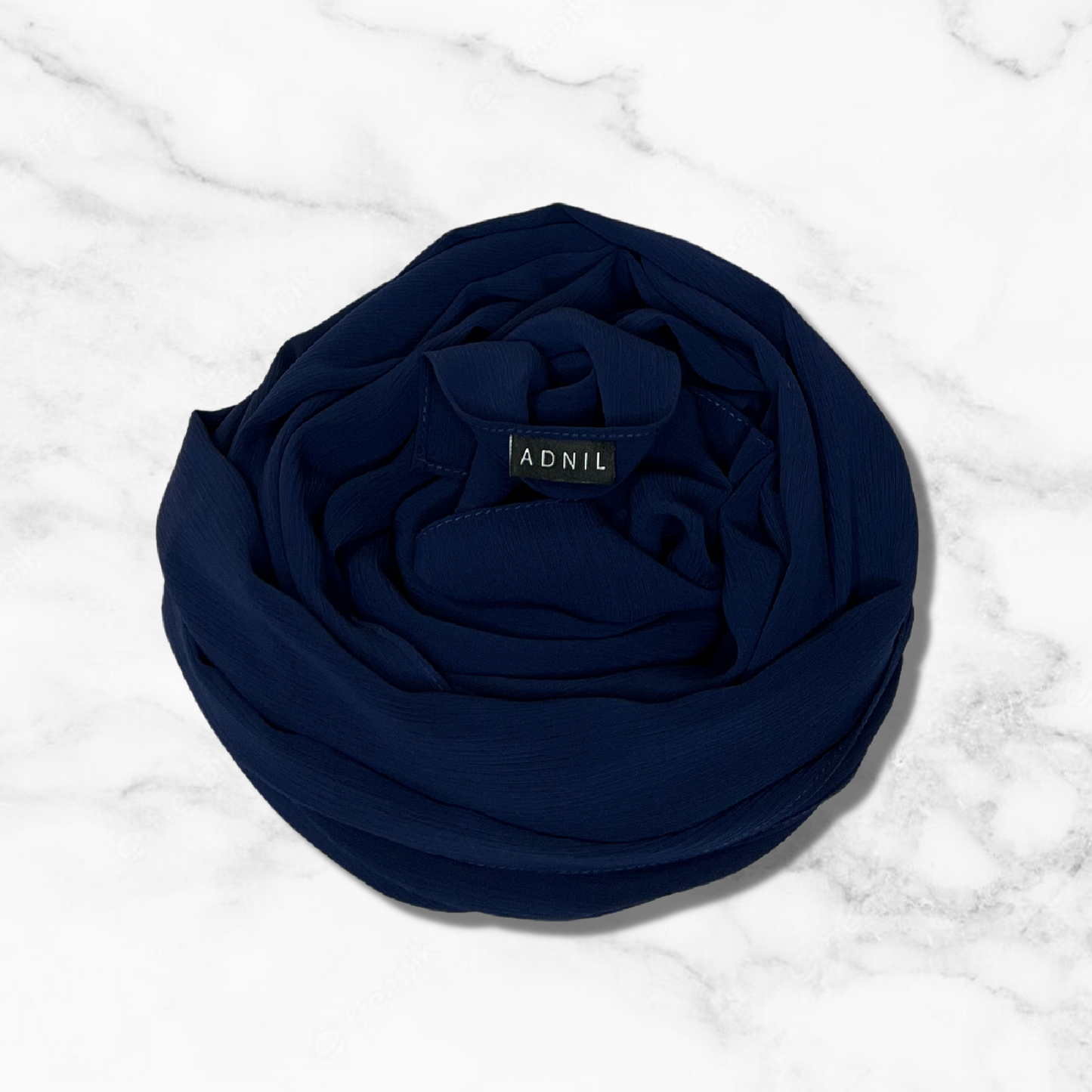 MARINE - Georgette Crepe Hijab
