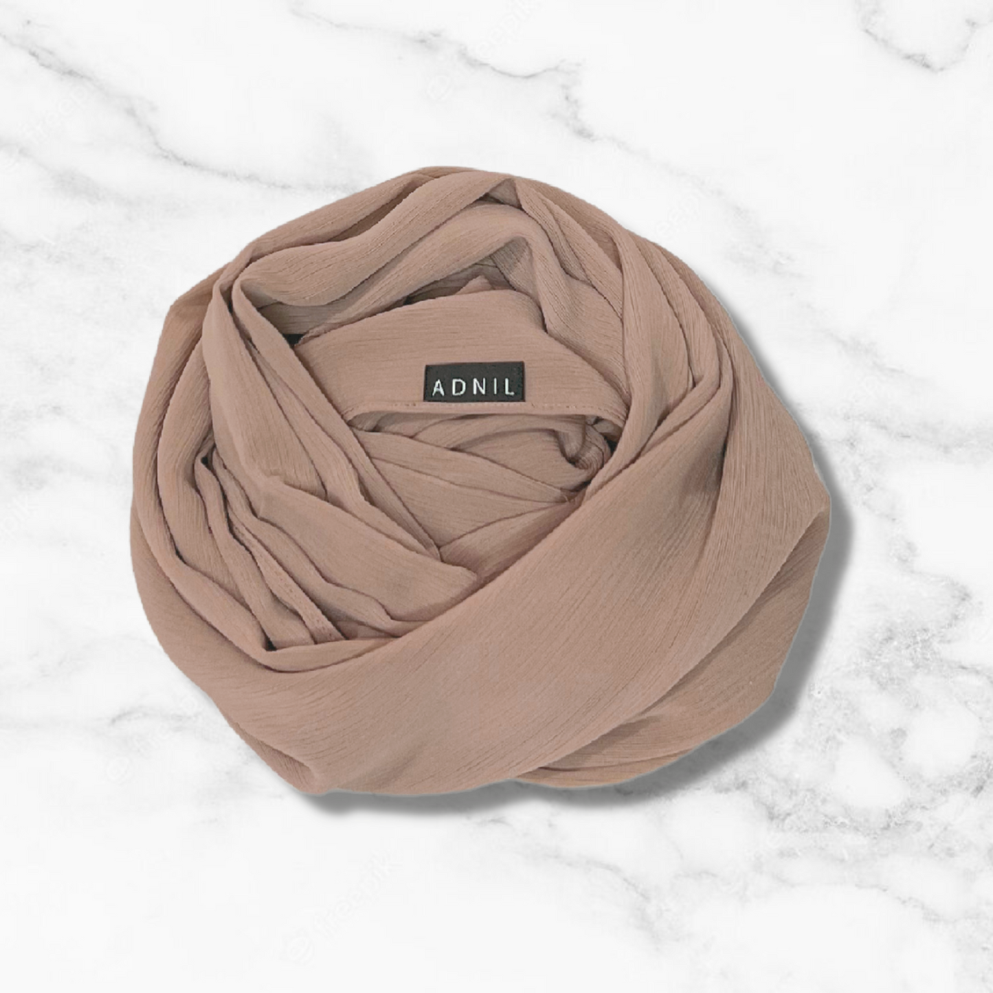 HAZELNUT - Georgette Crepe Hijab